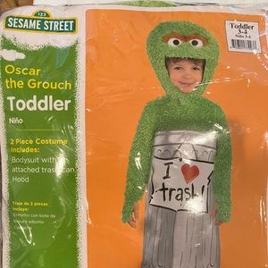 Oscar the Grouch kids costume